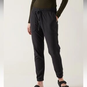 Athleta Farallon Black Joggers
